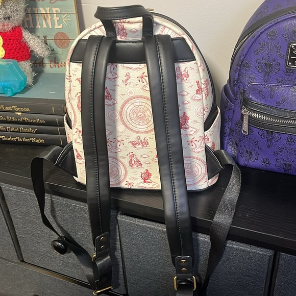 glow in the dark pirates of the caribbean disney parks loungefly backpack - Picture 2 of 4